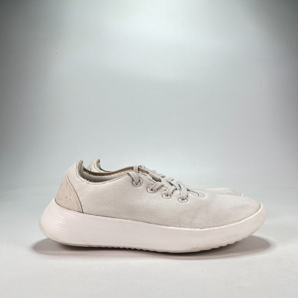 Allbirds Wool Runner 2 Natural White Comfort Walking Sneakers Women's Size 8